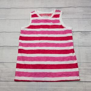 12 Primary Striped Pocket Tank Top